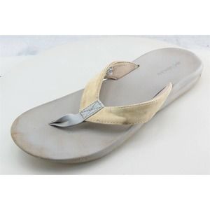 Columbia Size 11 M Beige‎ Flip Flop Synthetic Women Sandal Shoes